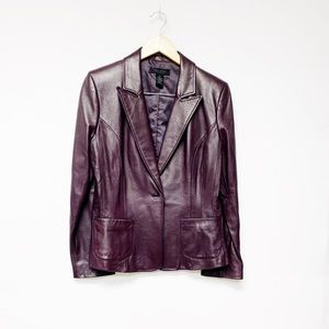 Leather jacket by The Limited